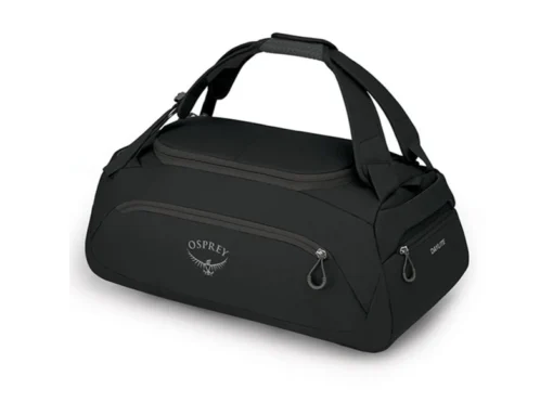 Osprey Daylite Duffel Rugtas - 30 Liter - Zwart -Bo-Camp Verkoopwinkel 0209 0 0008 0056 daylite duffel 30 f20 side black