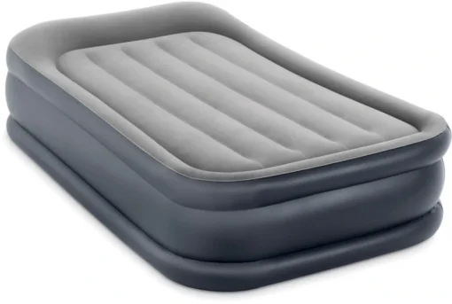 Intex Deluxe Pillow Rest Raised Luchtbed - Eenpersoons - Ingebouwde Elektrische Pomp -Bo-Camp Verkoopwinkel 1320 1900 64132 prd 2017 300