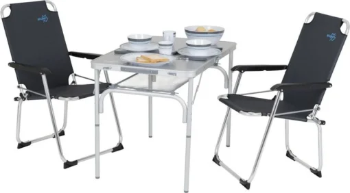 Bo-Camp Premium 90 X 60 Koffermodel Campingtafel - Grijs -Bo-Camp Verkoopwinkel 1404402 14 resultaat