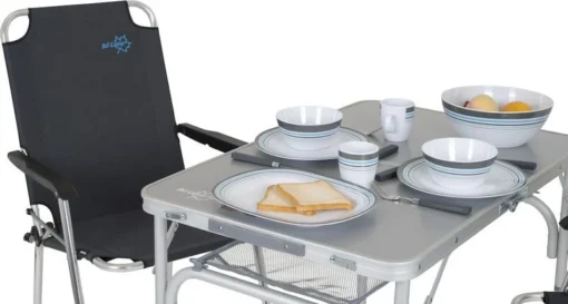 Bo-Camp Premium 90 X 60 Koffermodel Campingtafel - Grijs -Bo-Camp Verkoopwinkel 1404402 15 resultaat