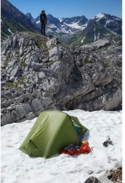 Vango F10 Helium UL 2 Ultralichte Trekking Tunneltent - 1/2 Persoons - Groen -Bo-Camp Verkoopwinkel 1900 1783 f10 helium ul 2 4