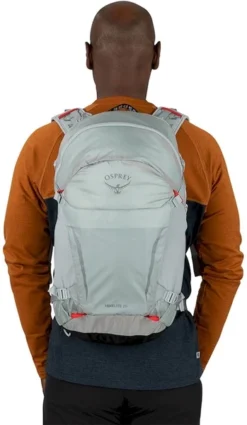 Osprey Hikelite Wandelrugzak - 26 Liter - Zilver -Bo-Camp Verkoopwinkel 1900 1900 0039 hikelite 26l s23 onbody6 silverlining 10004802