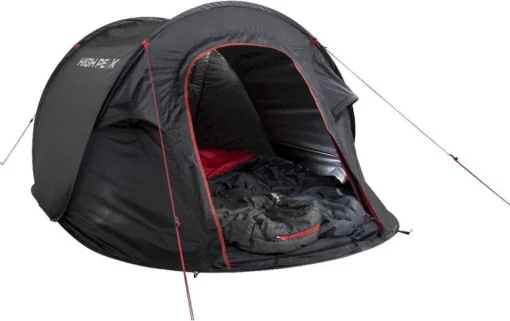 High Peak Vision 2 Pop-up Tent - 2 Persoons - Zwart -Bo-Camp Verkoopwinkel 755 1200 4001690102803.pt05