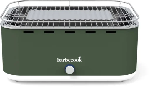 Barbecook Carlo Houtskool Tafelbarbecue - Groen -Bo-Camp Verkoopwinkel bbcook green