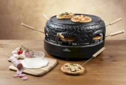 Bestron Pizza Gourmetset - 6 Personen -Bo-Camp Verkoopwinkel bestron pizzaoven 6 personen 10