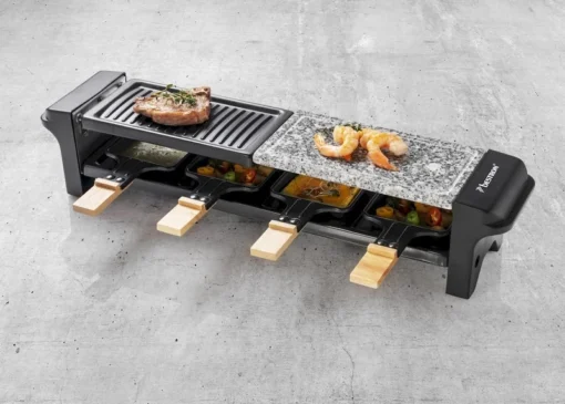 Bestron Raclette/Steengrill - 4 Personen -Bo-Camp Verkoopwinkel bestron raclettesteengrill 4 personen 7